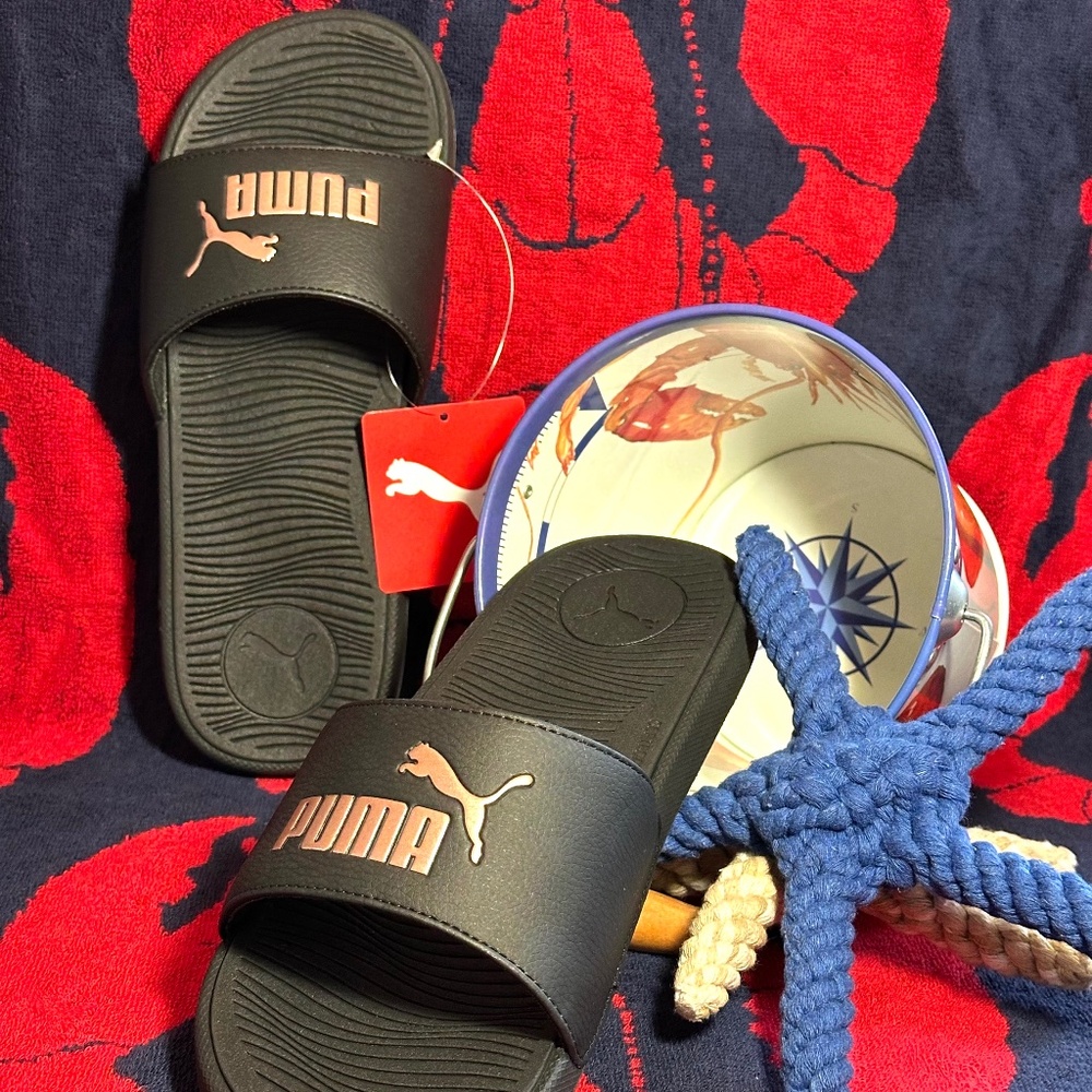 Puma Cool Cat 2.0 Slides Woman's Size 9  BNIB